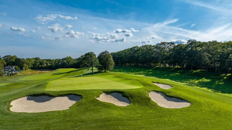 Handout photo of Spy Ring Golf Course in Setauket. shown...