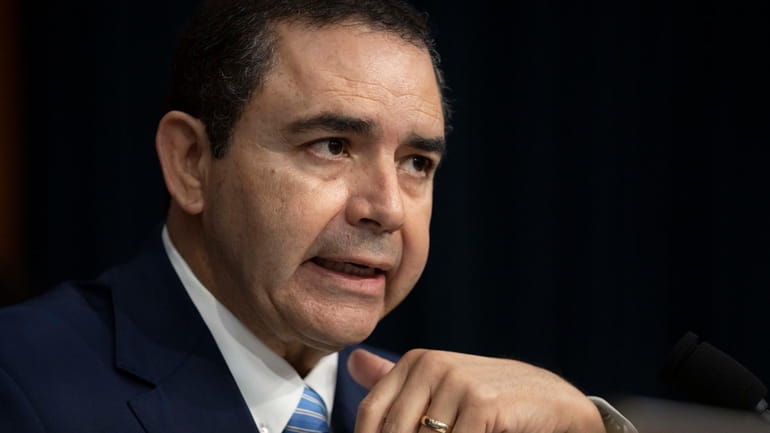 Rep. Henry Cuellar, D-Texas, speaks during a hearing of the...